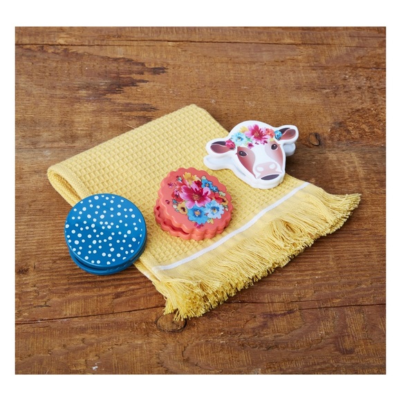 🆕 The Pioneer Woman Spring Bouquet Magnetic Bag Clips 3 Pack - Picture 10 of 10